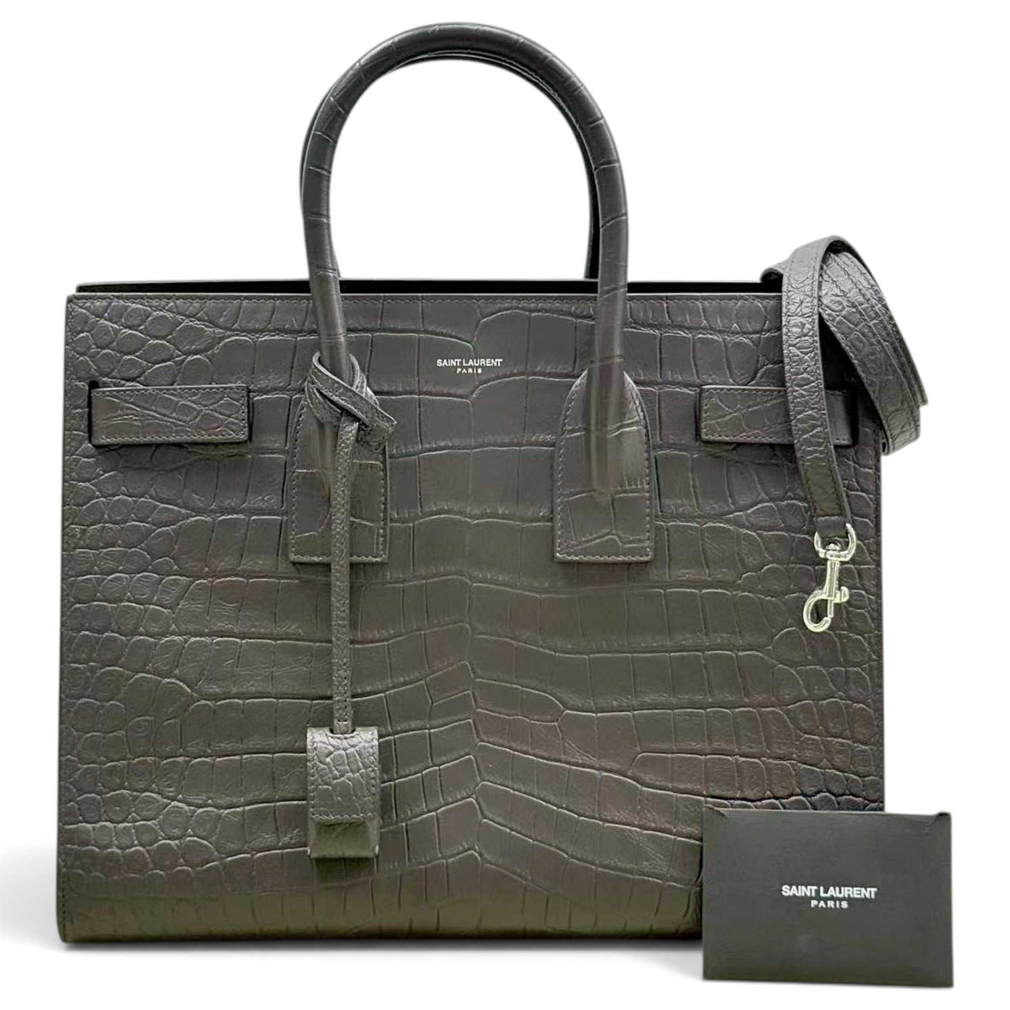 Saint Laurent Sac de Jour leather tote