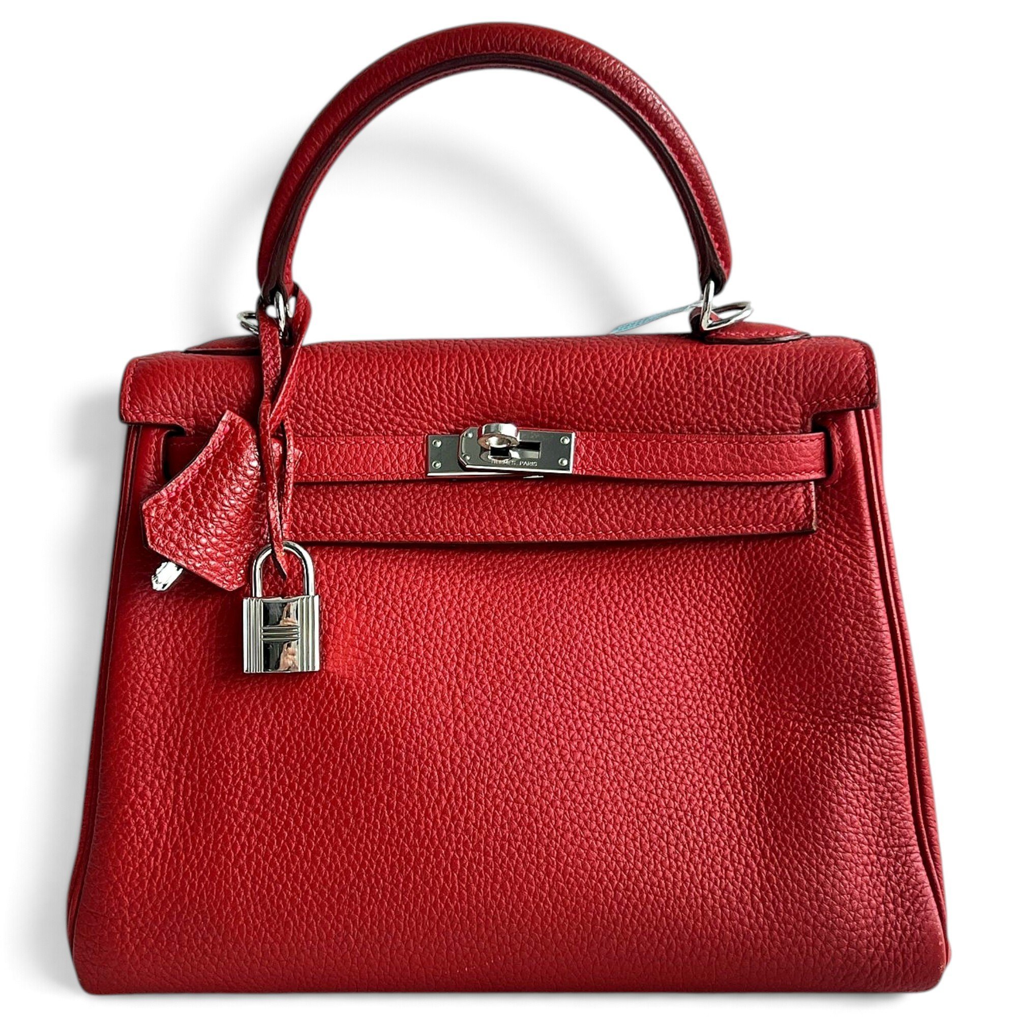 Kelly 25 leather handbag