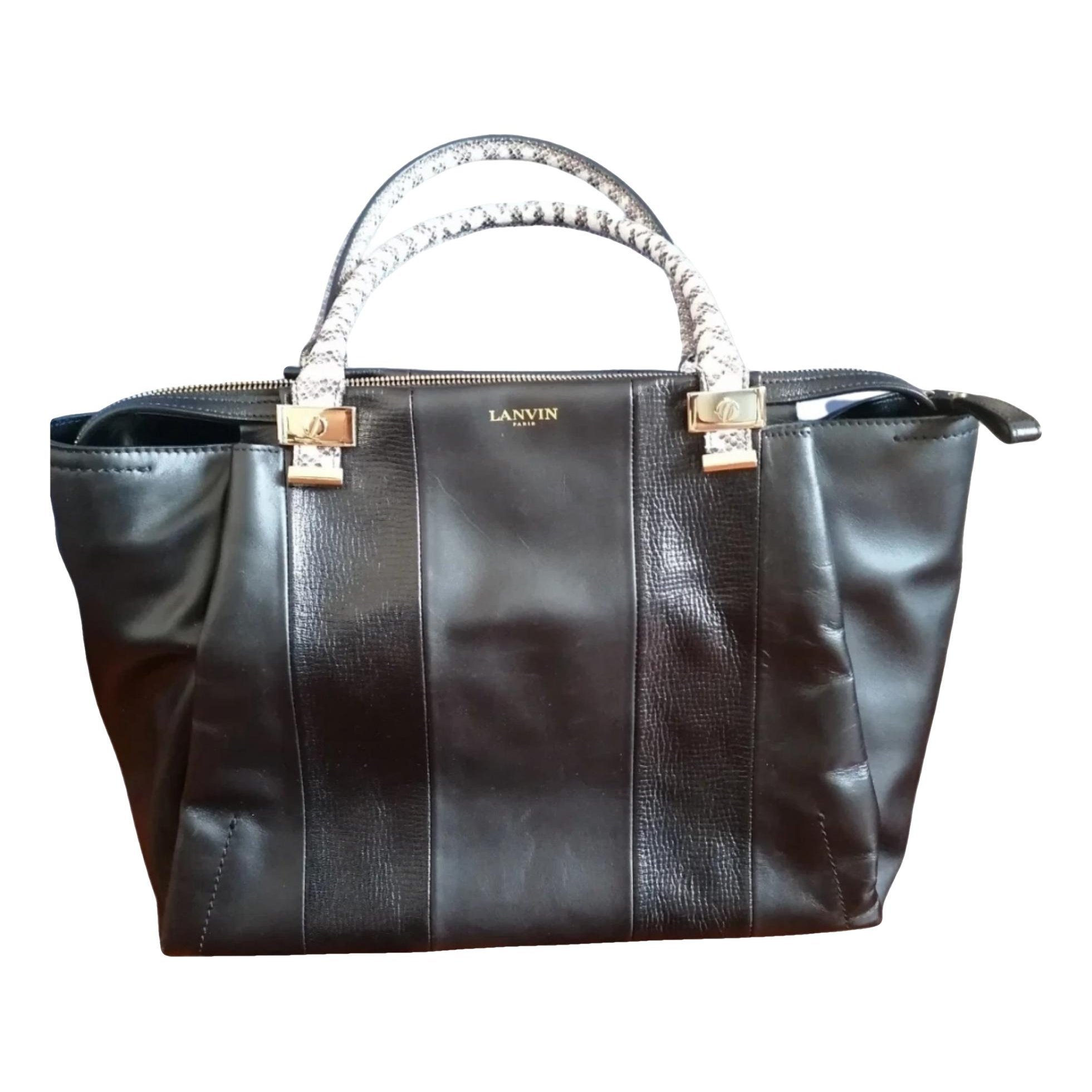 Leather handbag