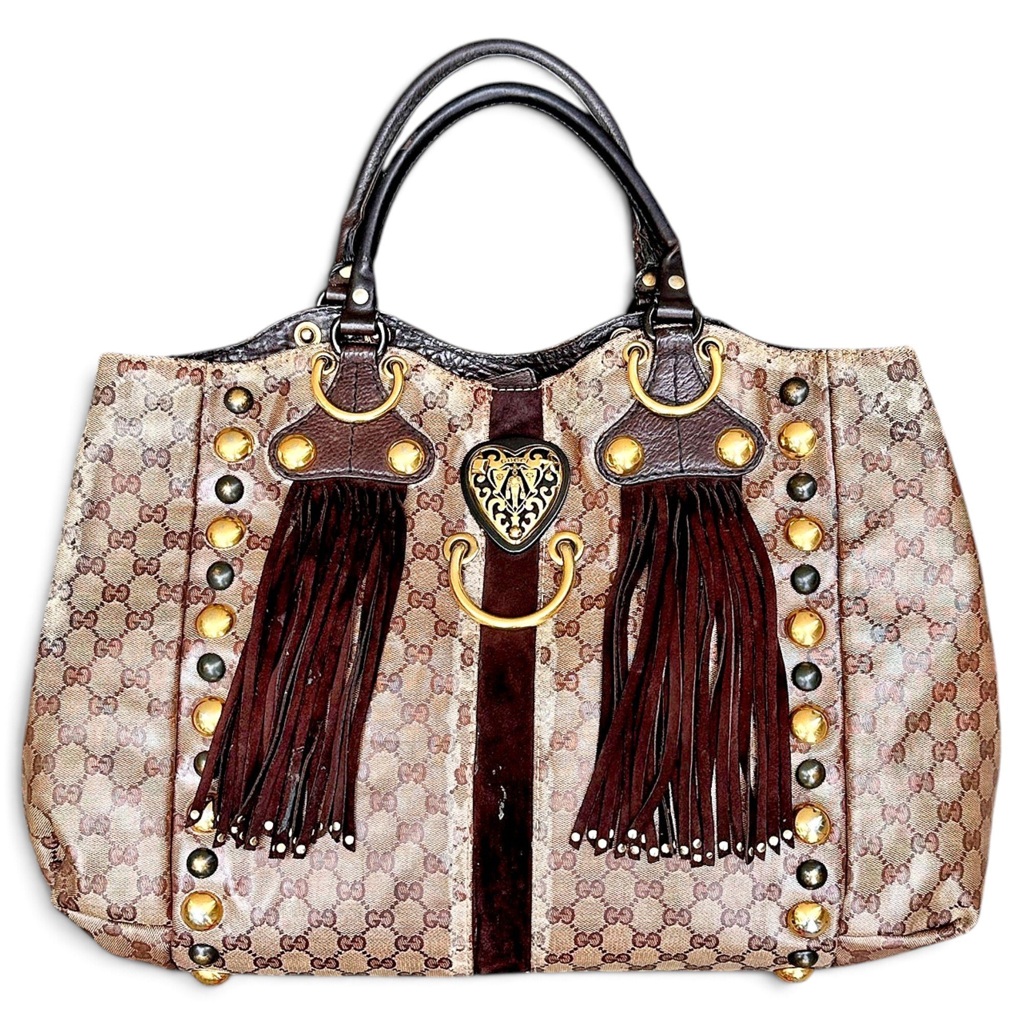 Babouska Hysteria leather handbag