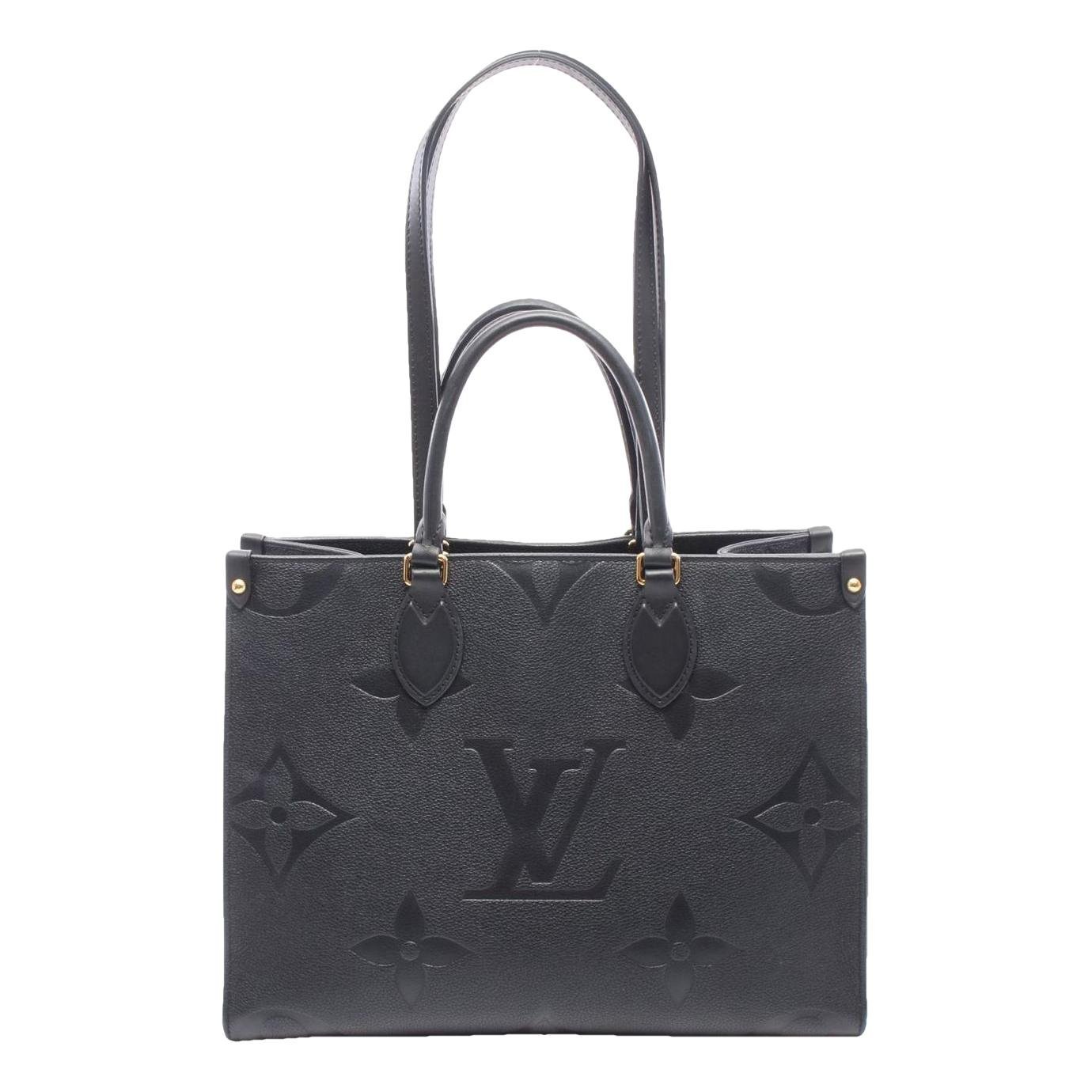 Leather tote
