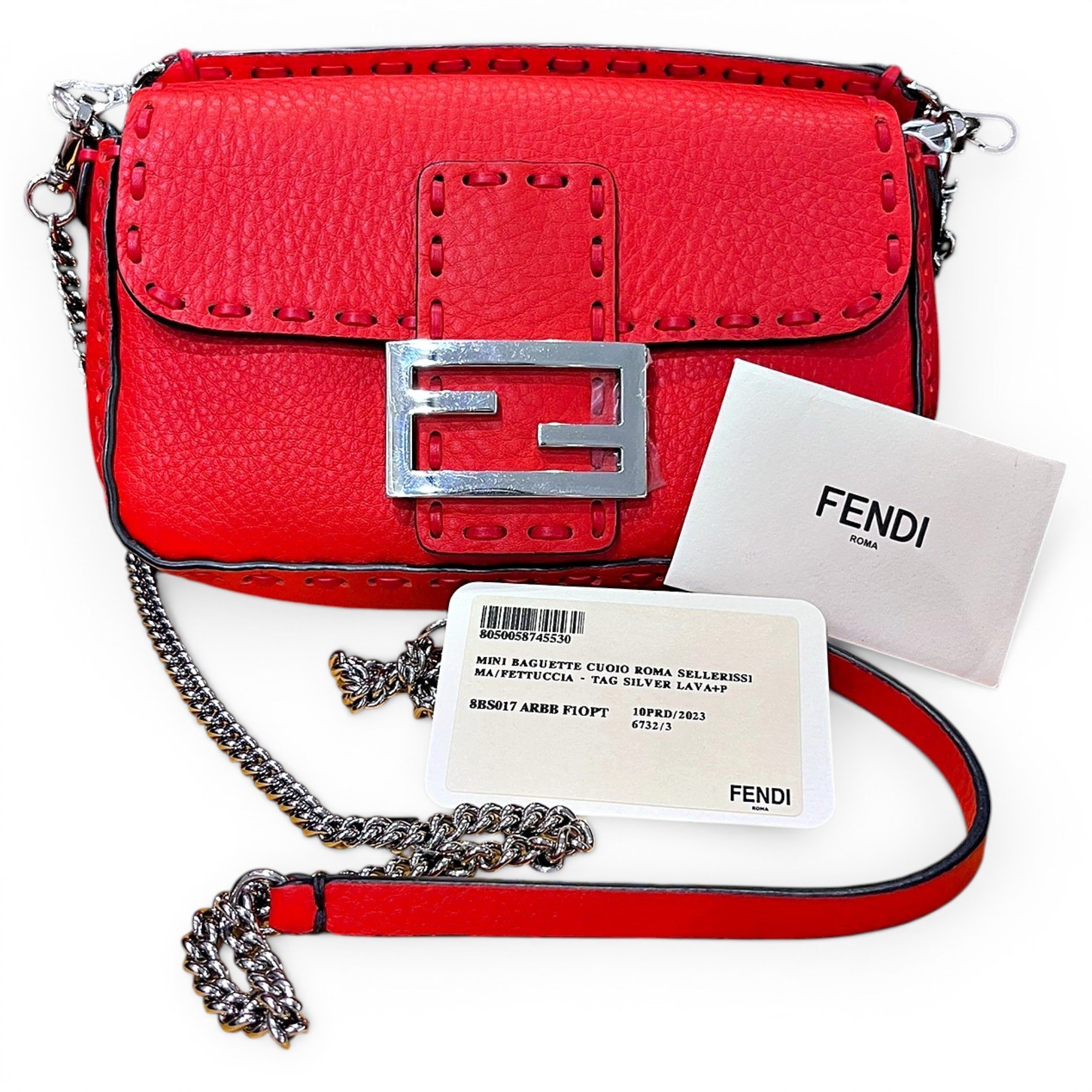 Leather crossbody bag