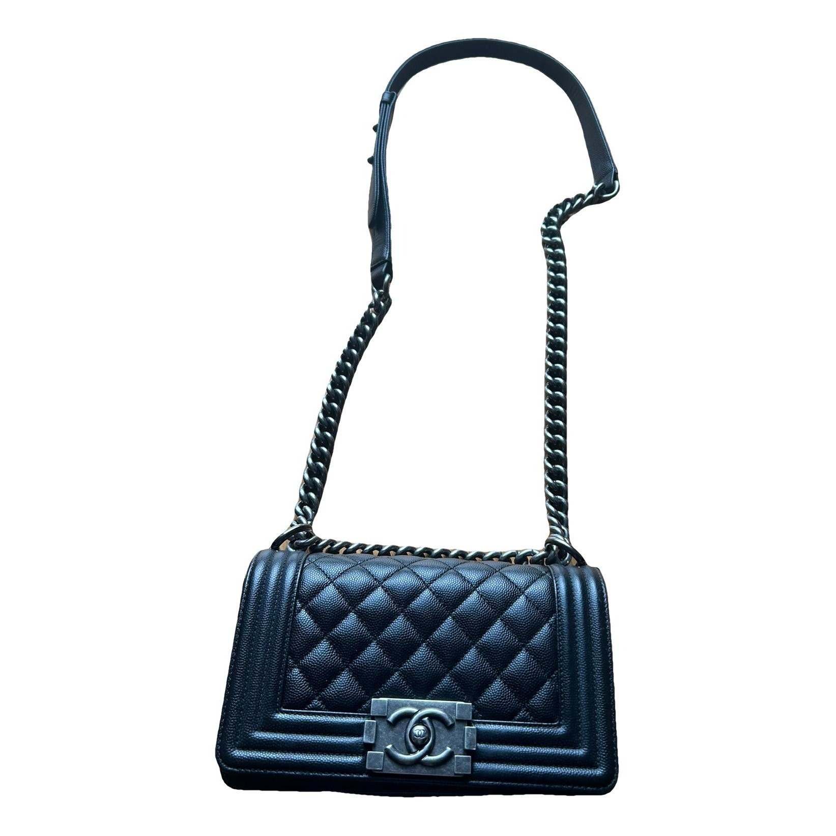 Boy leather crossbody bag