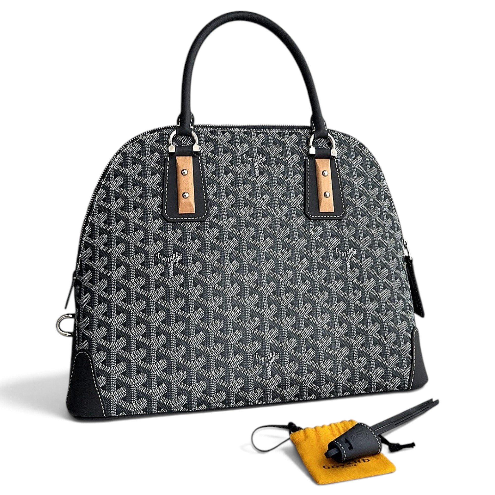 Goyard Vendôme leather handbag
