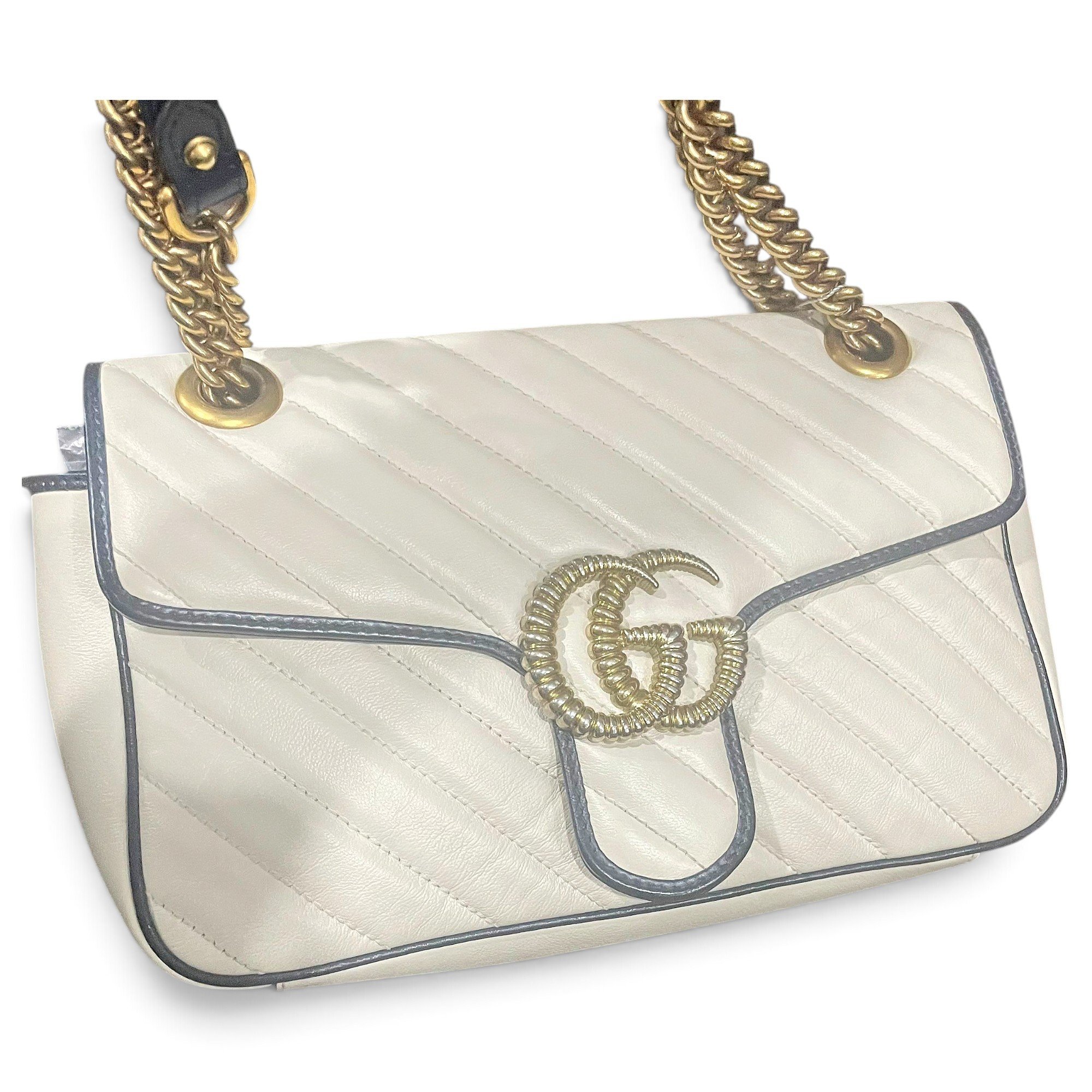 GG Marmont Flap leather handbag