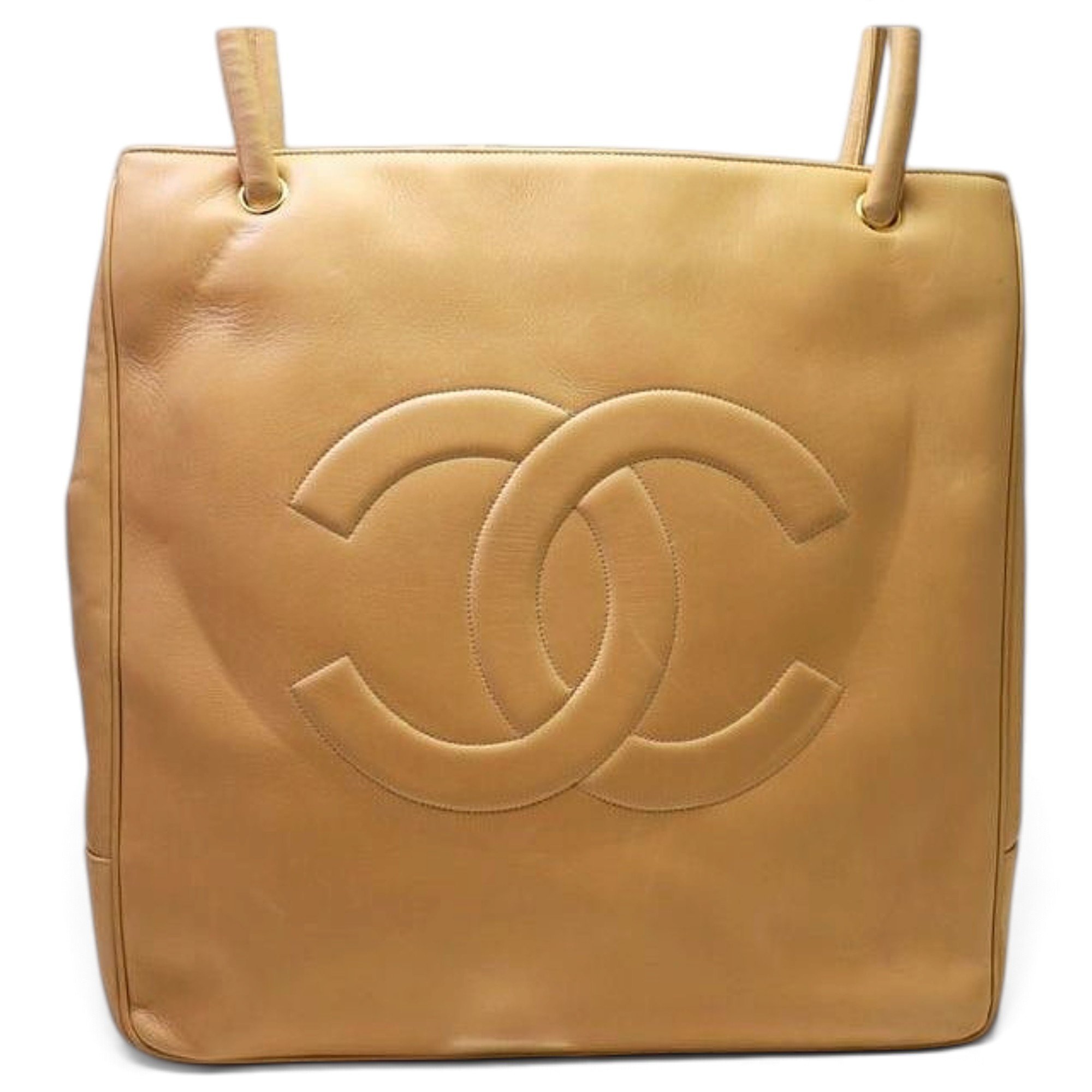 Leather tote