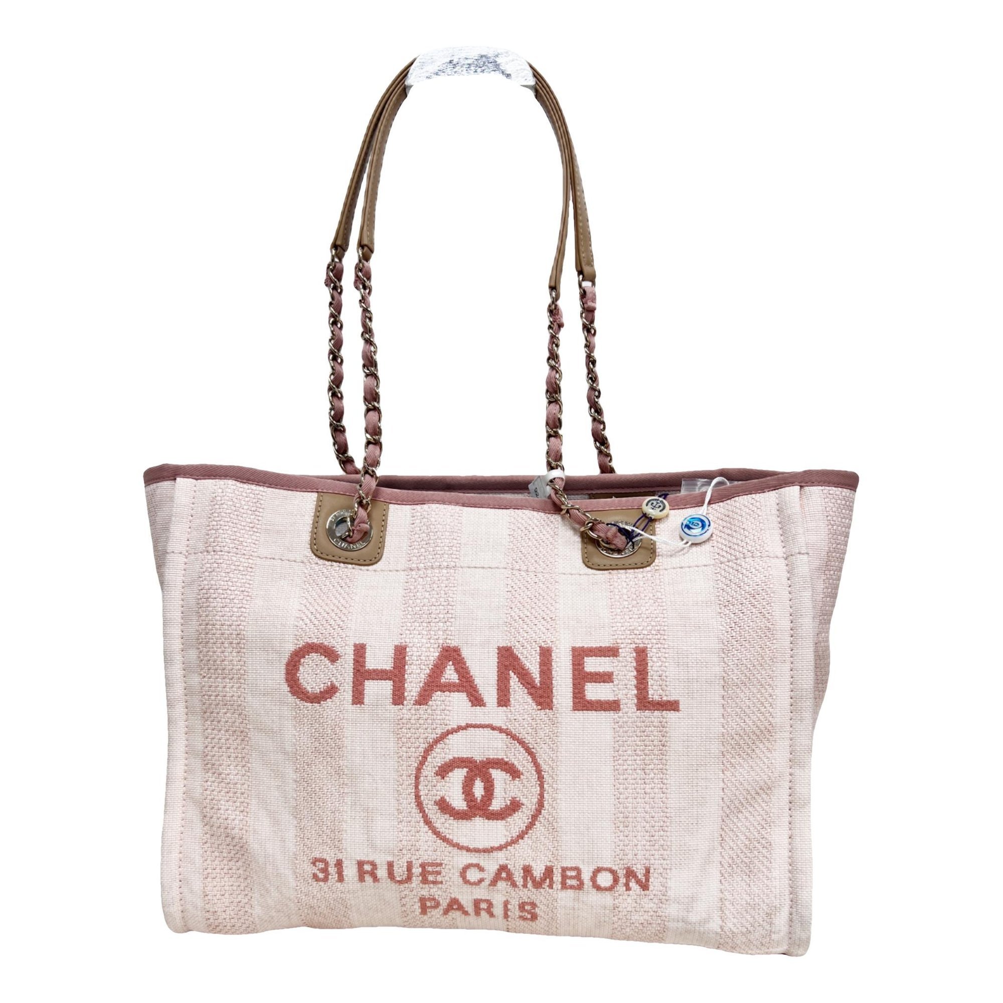 Deauville Chain cloth tote