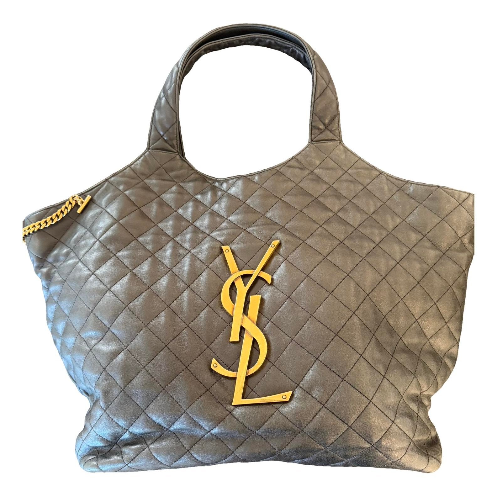 Icare leather tote