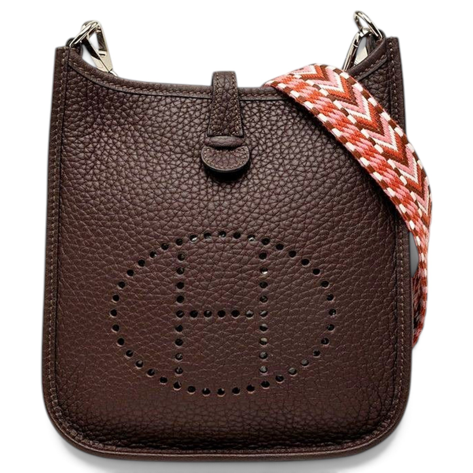 Evelyne leather handbag