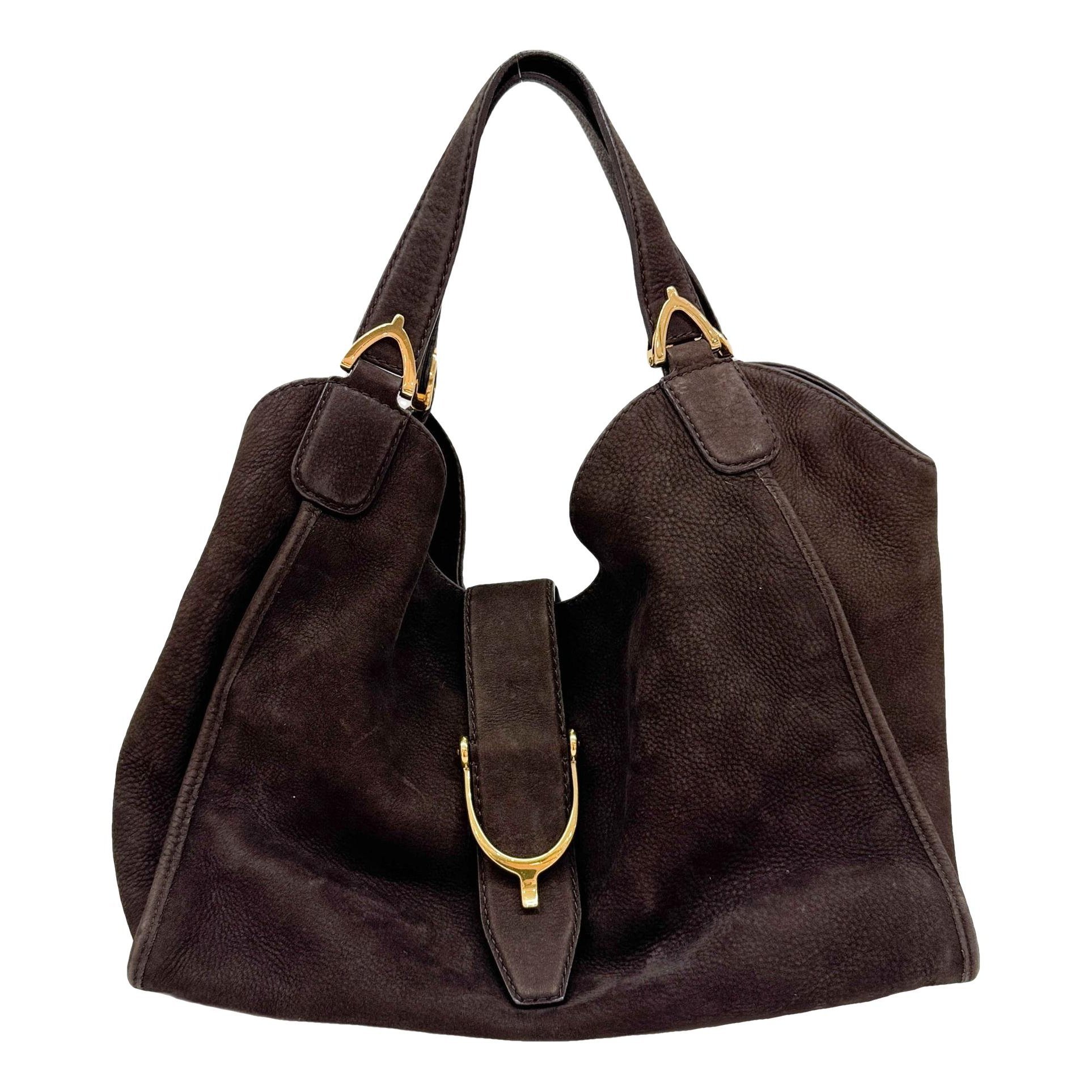 Stirrup leather handbag