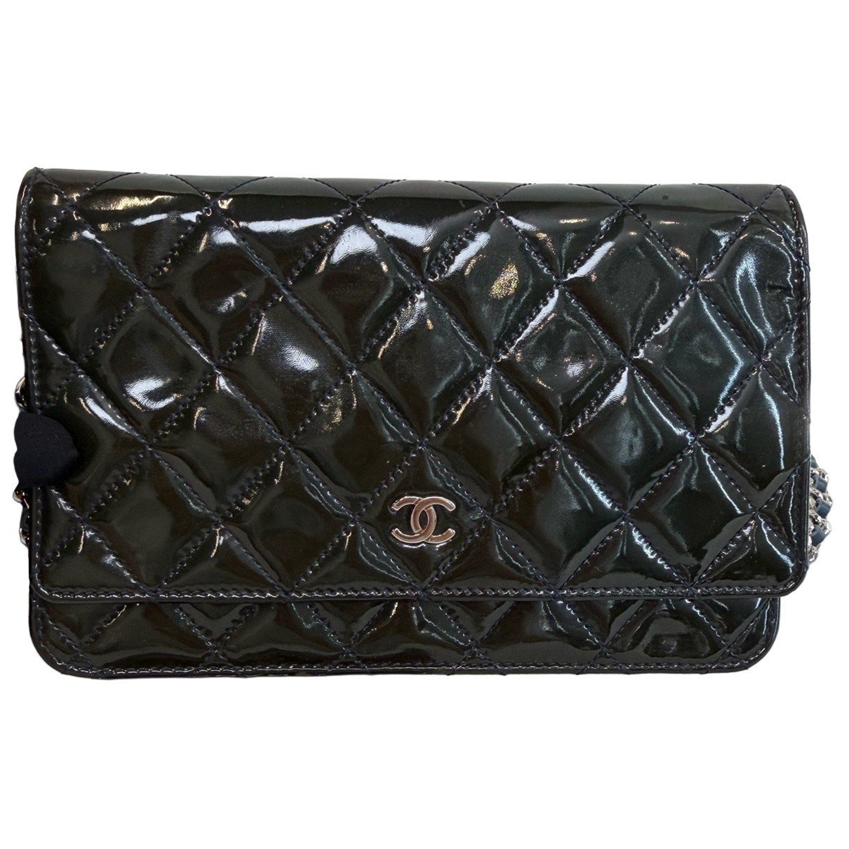 Wallet On Chain Timeless/Classique patent leather crossbody bag