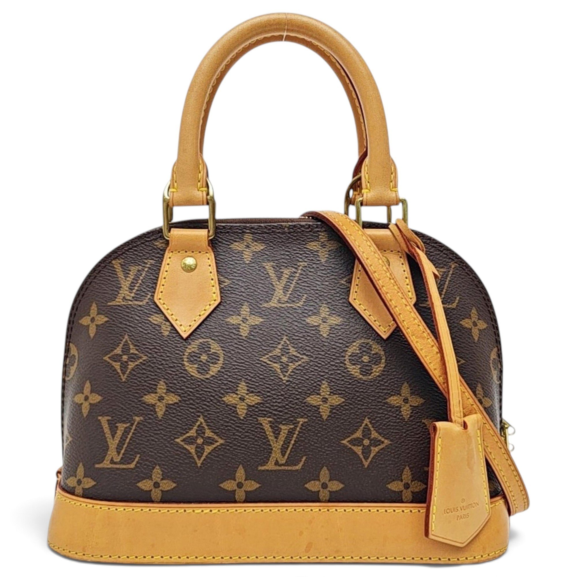 Alma leather handbag