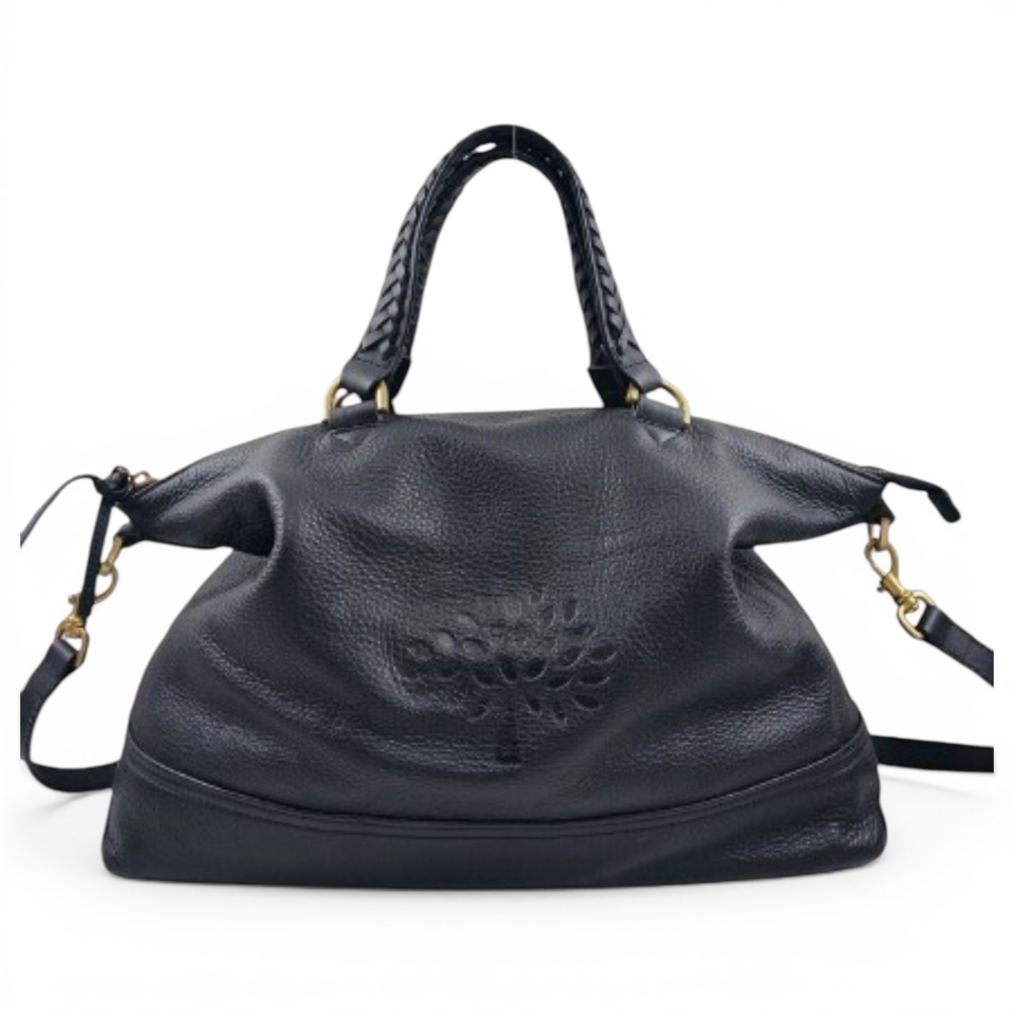 Leather tote