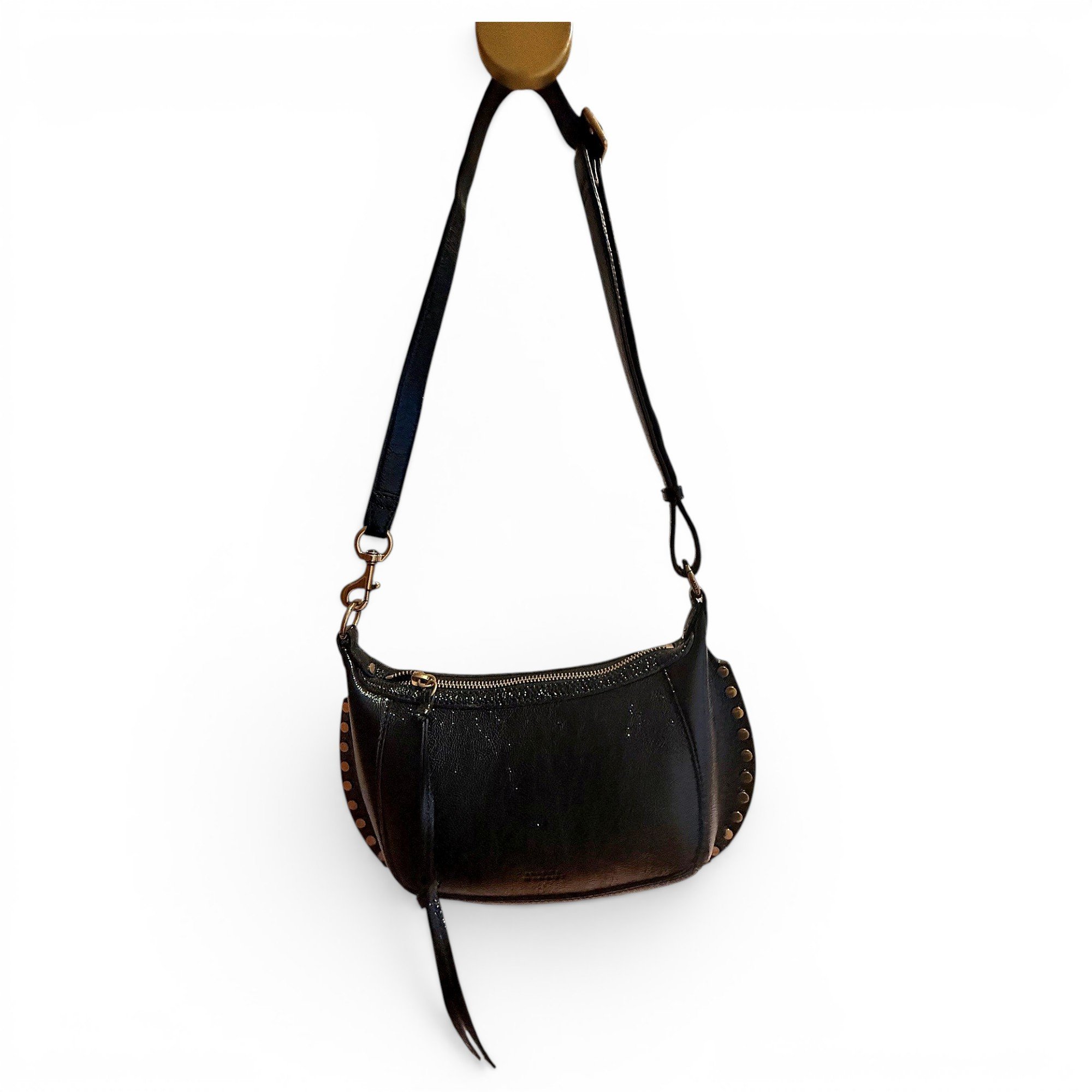 Oskan Moon leather handbag