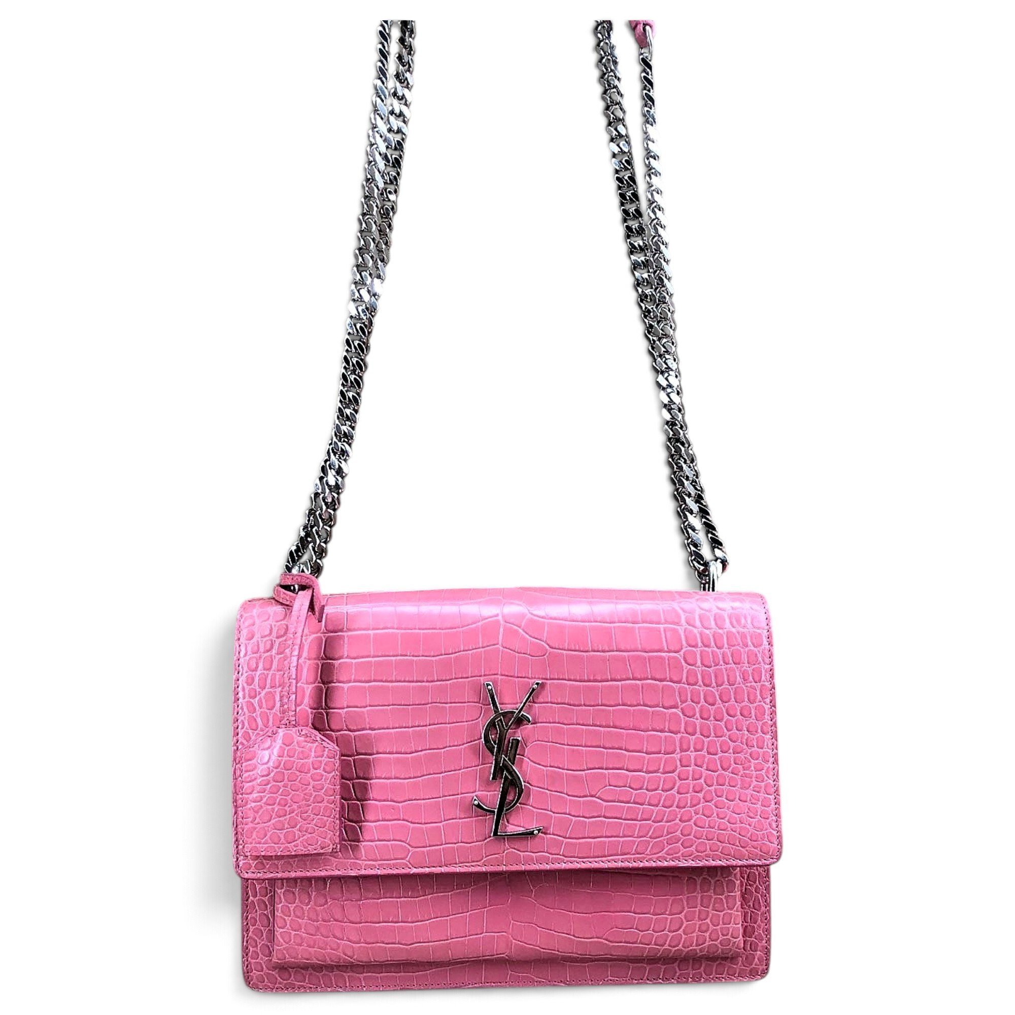 Sunset leather handbag