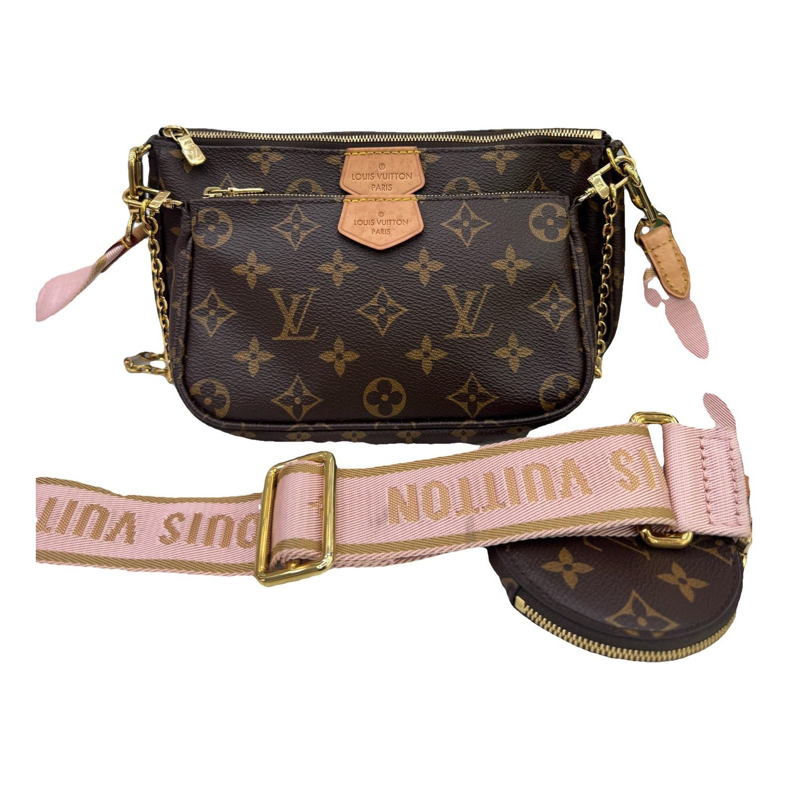 Multi Pochette Accessoires leather handbag