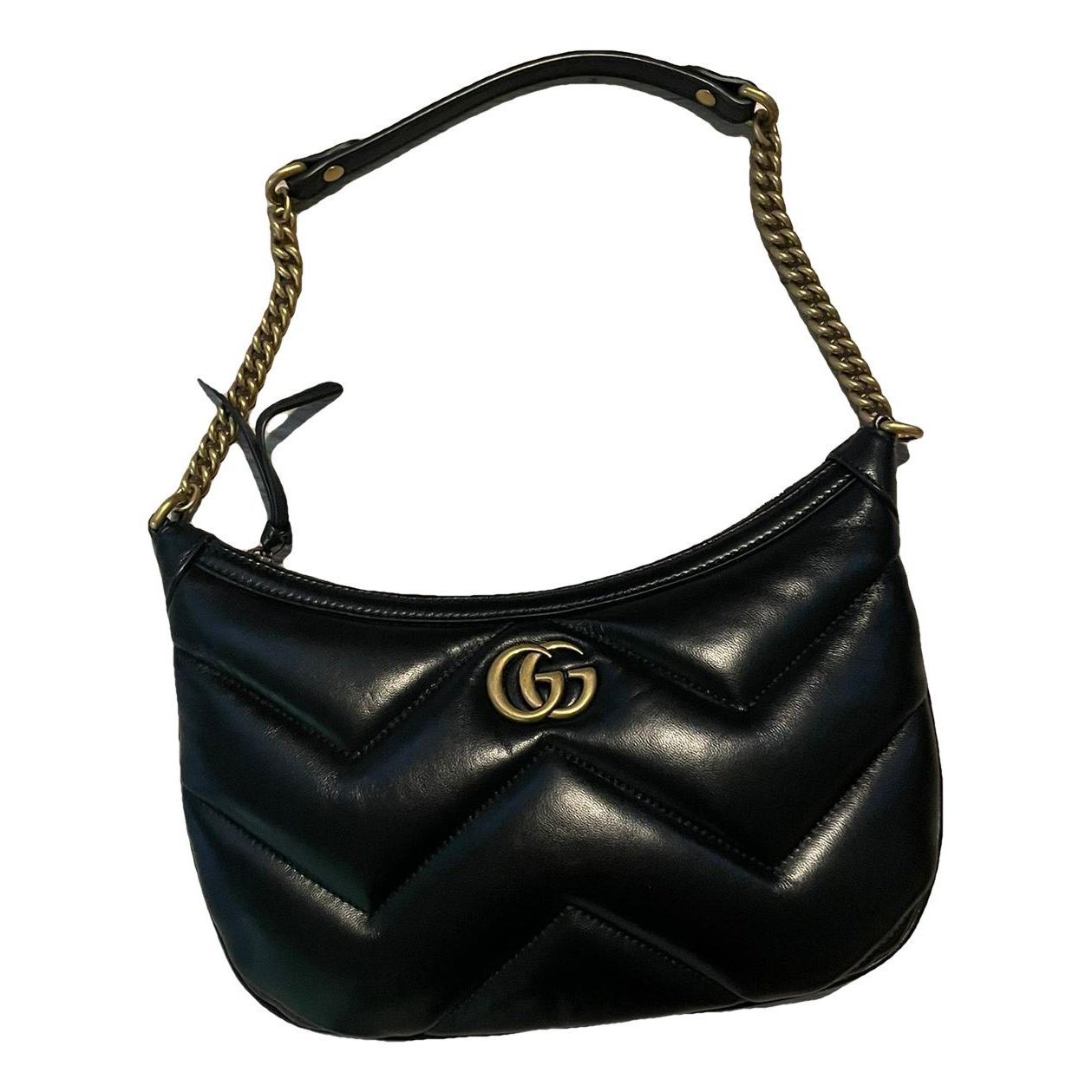 GG Marmont Zip leather crossbody bag