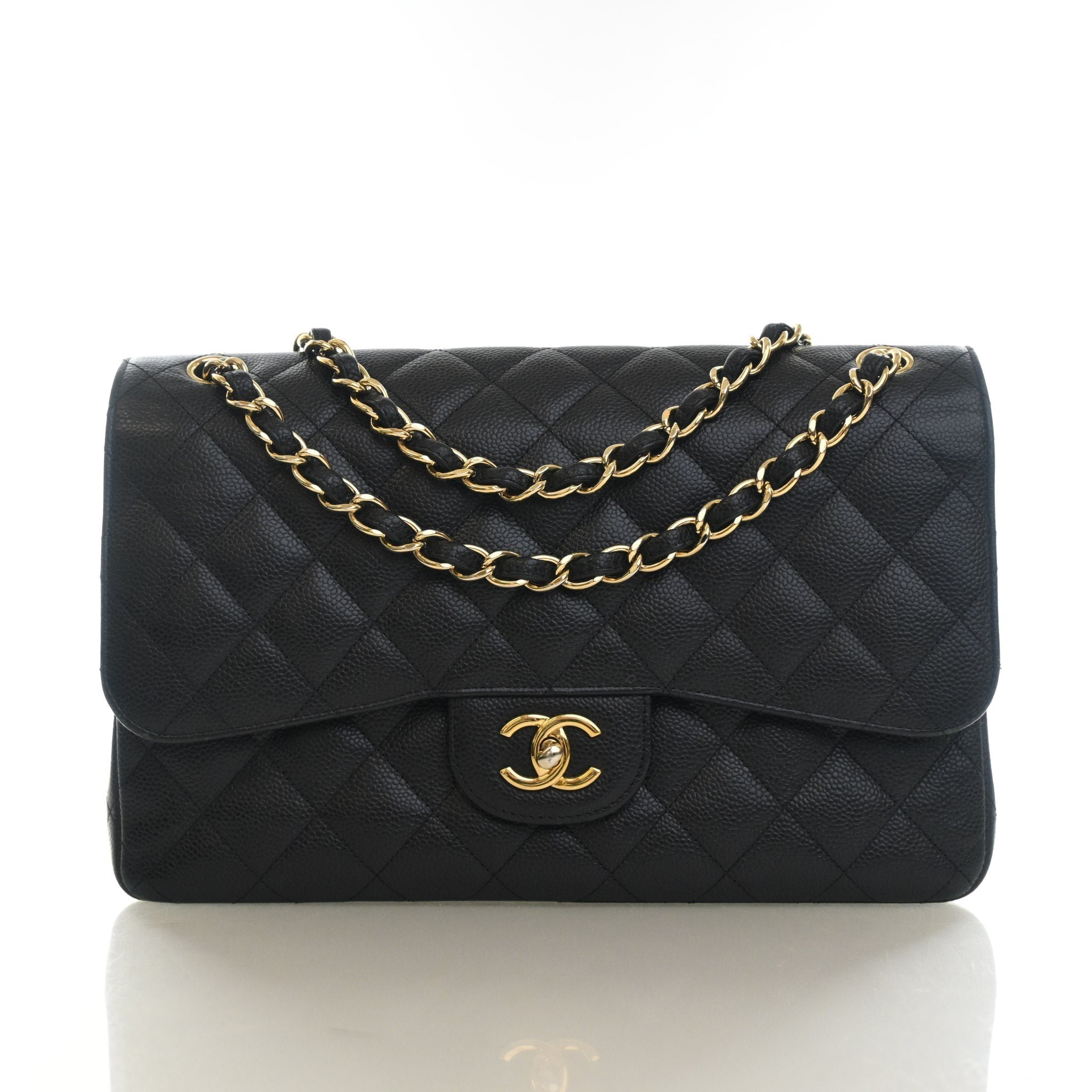 Chanel Jumbo Caviar Classic Double Flap Bag