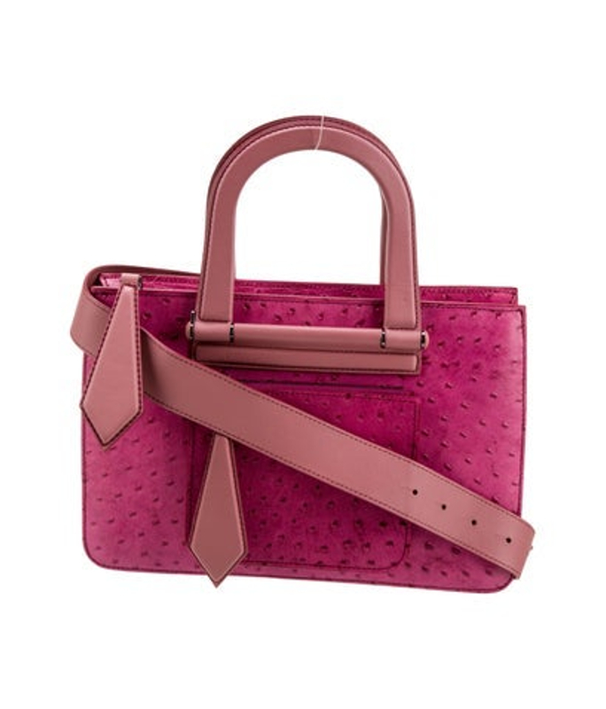 Max Mara Mara Embossed Leather Top Handle Bag