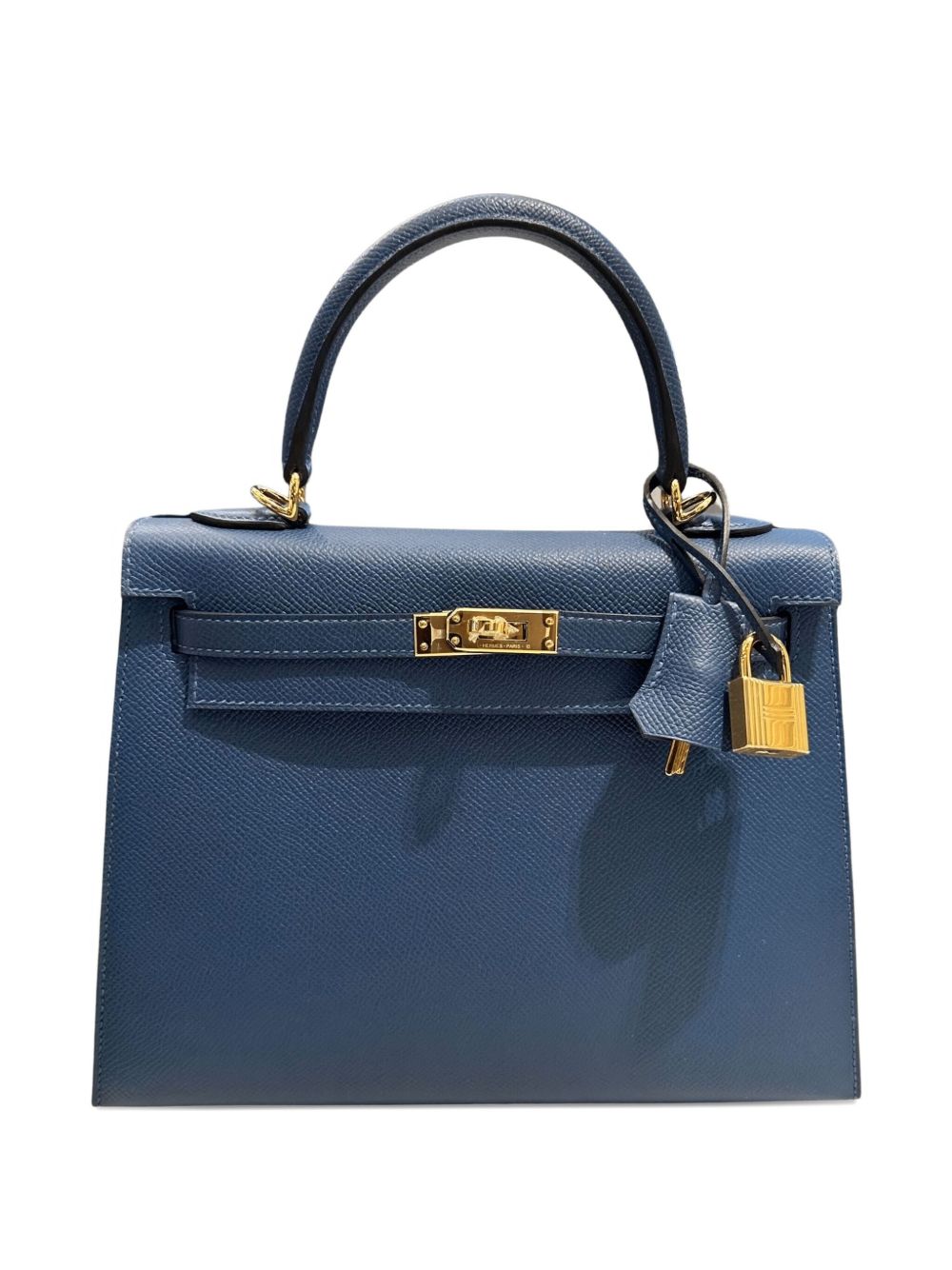 2024 Kelly Sellier 25 Epsom gold-hardware tote bag