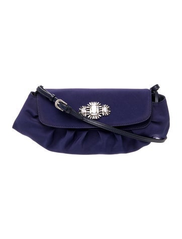 Jimmy Choo Satin Shoulder Bag