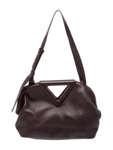 Bottega Veneta Leather Point Bag Medium