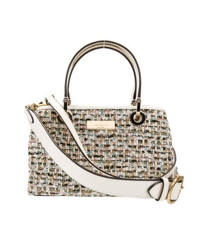 Kate Spade Spade New York Tweed Top Handle Bag