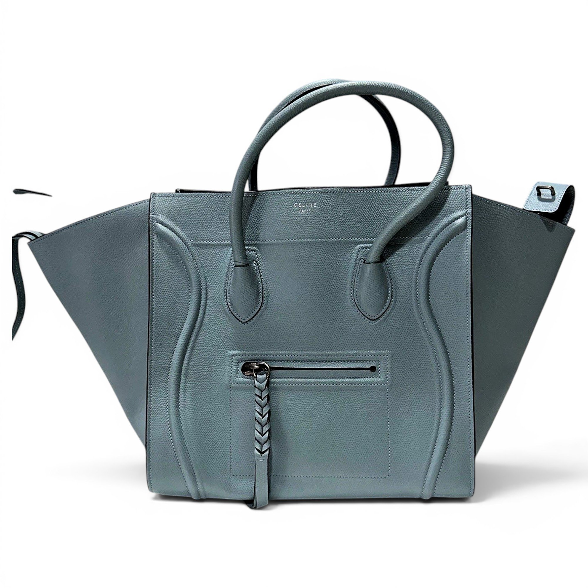 Luggage leather handbag