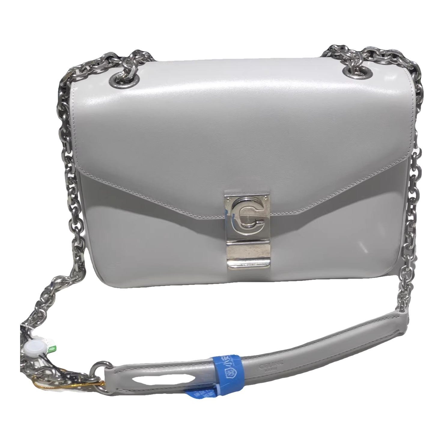 Triomphe leather handbag