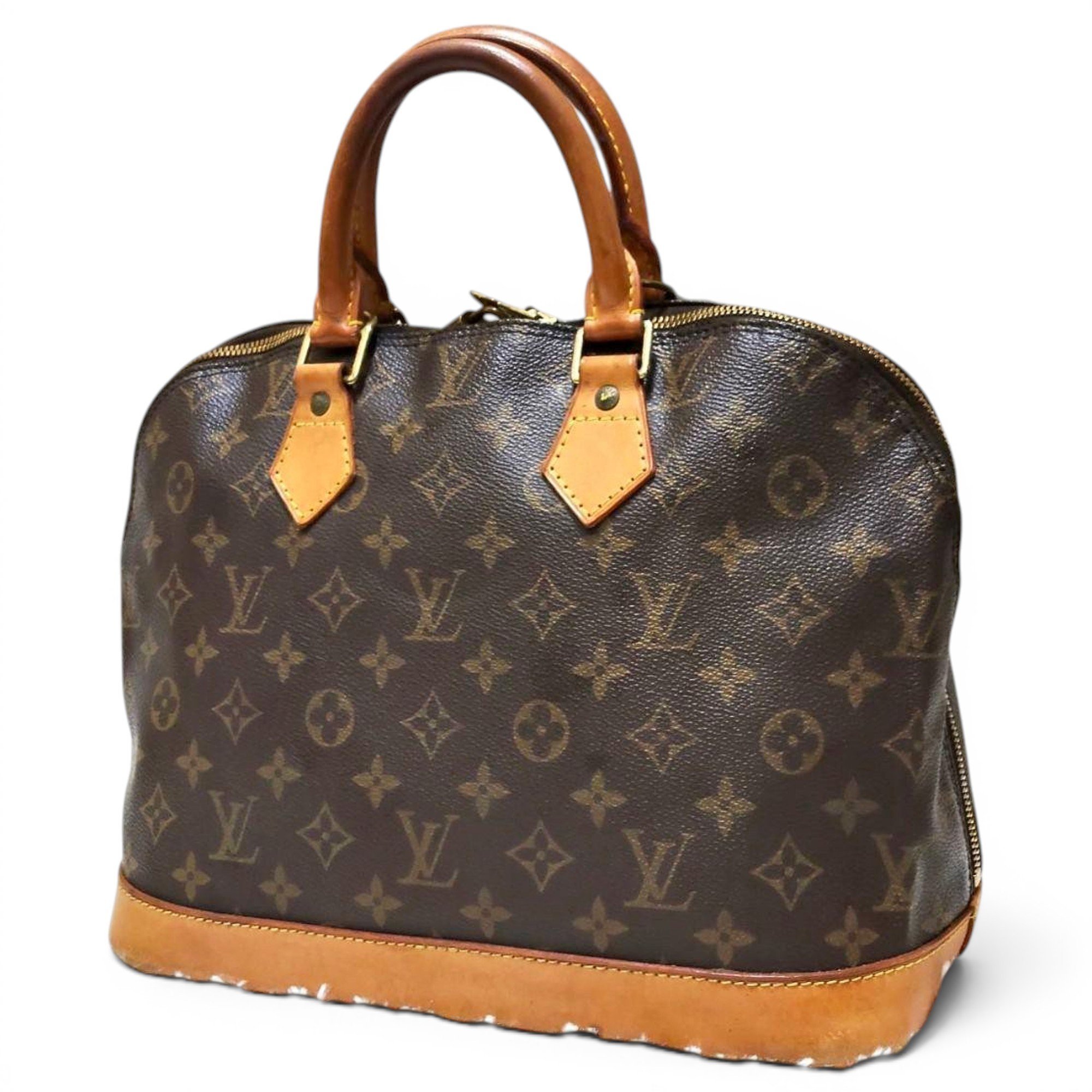 Alma leather handbag