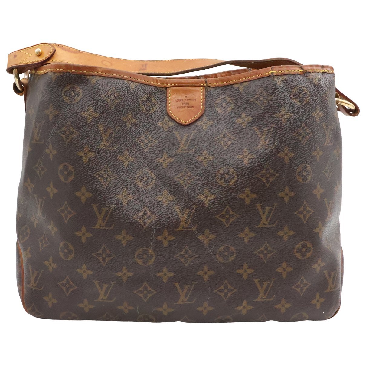 Delightful leather handbag
