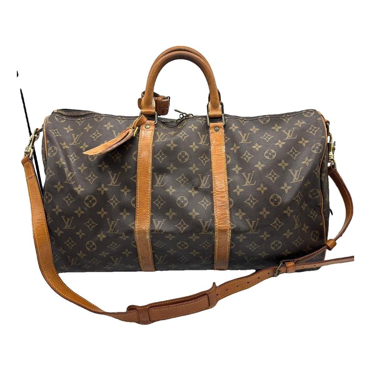 Keepall leather 48h bag