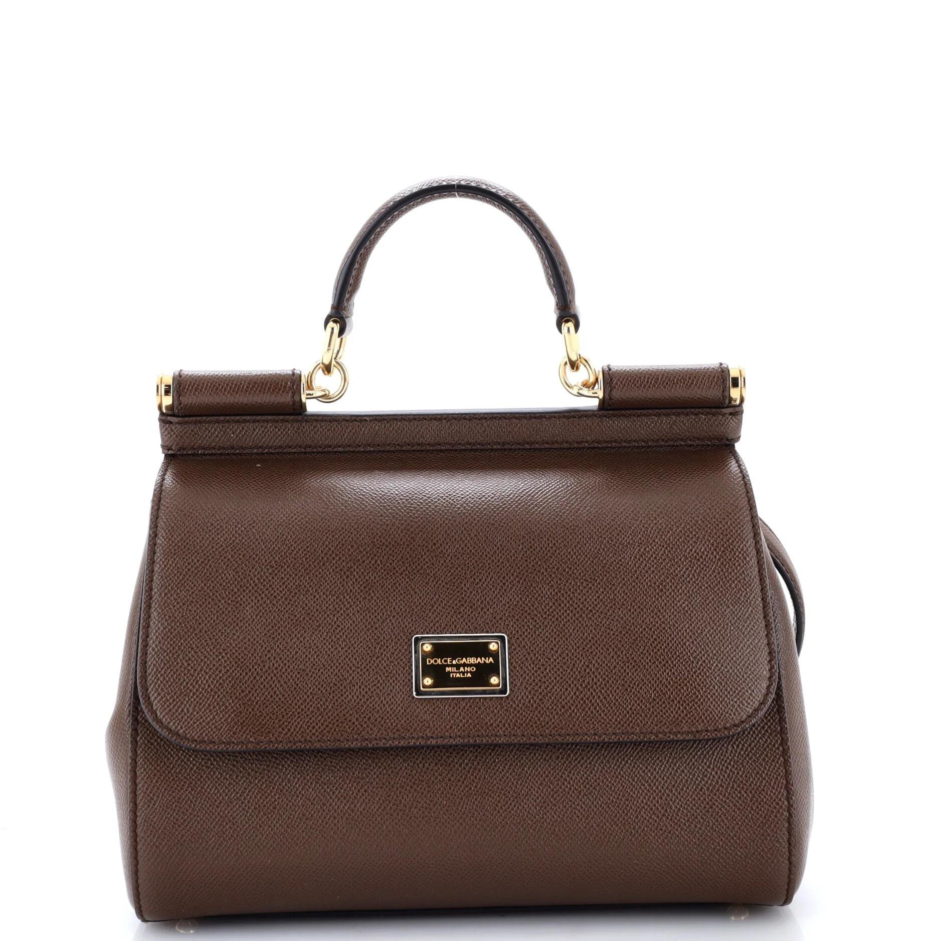 Leather satchel