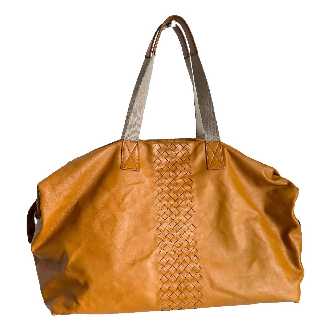 Fourre-Tout leather handbag