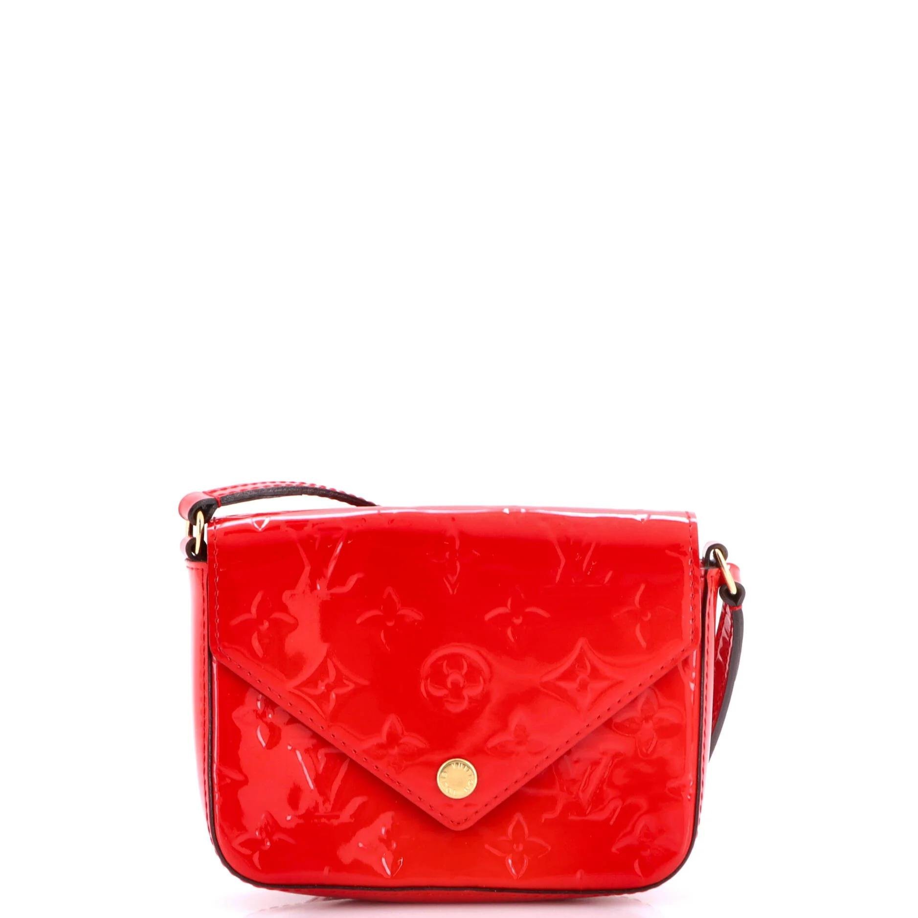 Patent leather crossbody bag