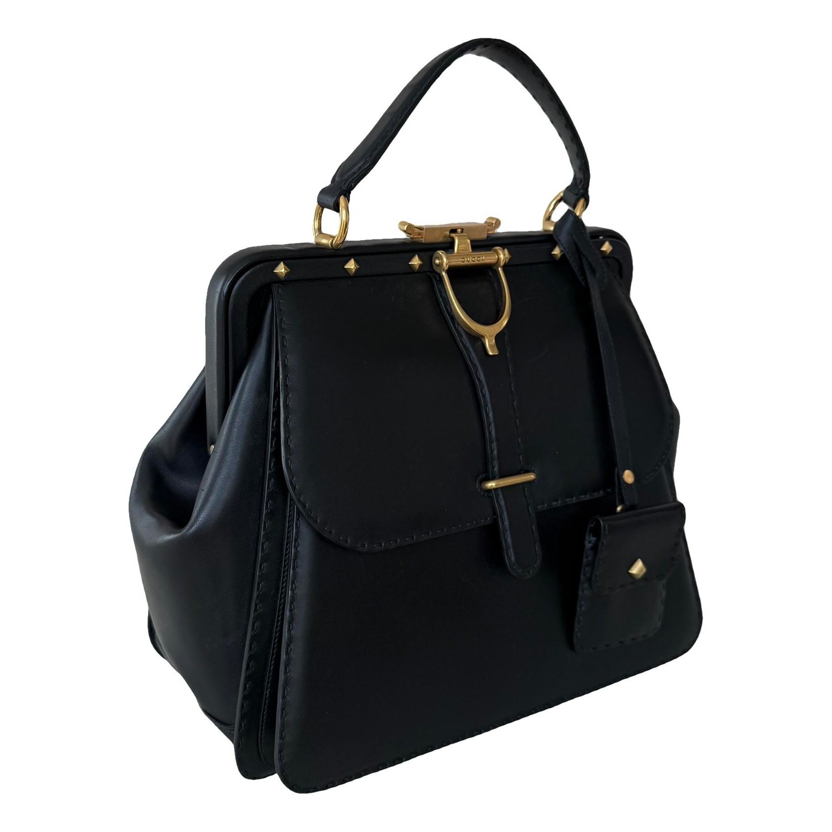 Leather handbag