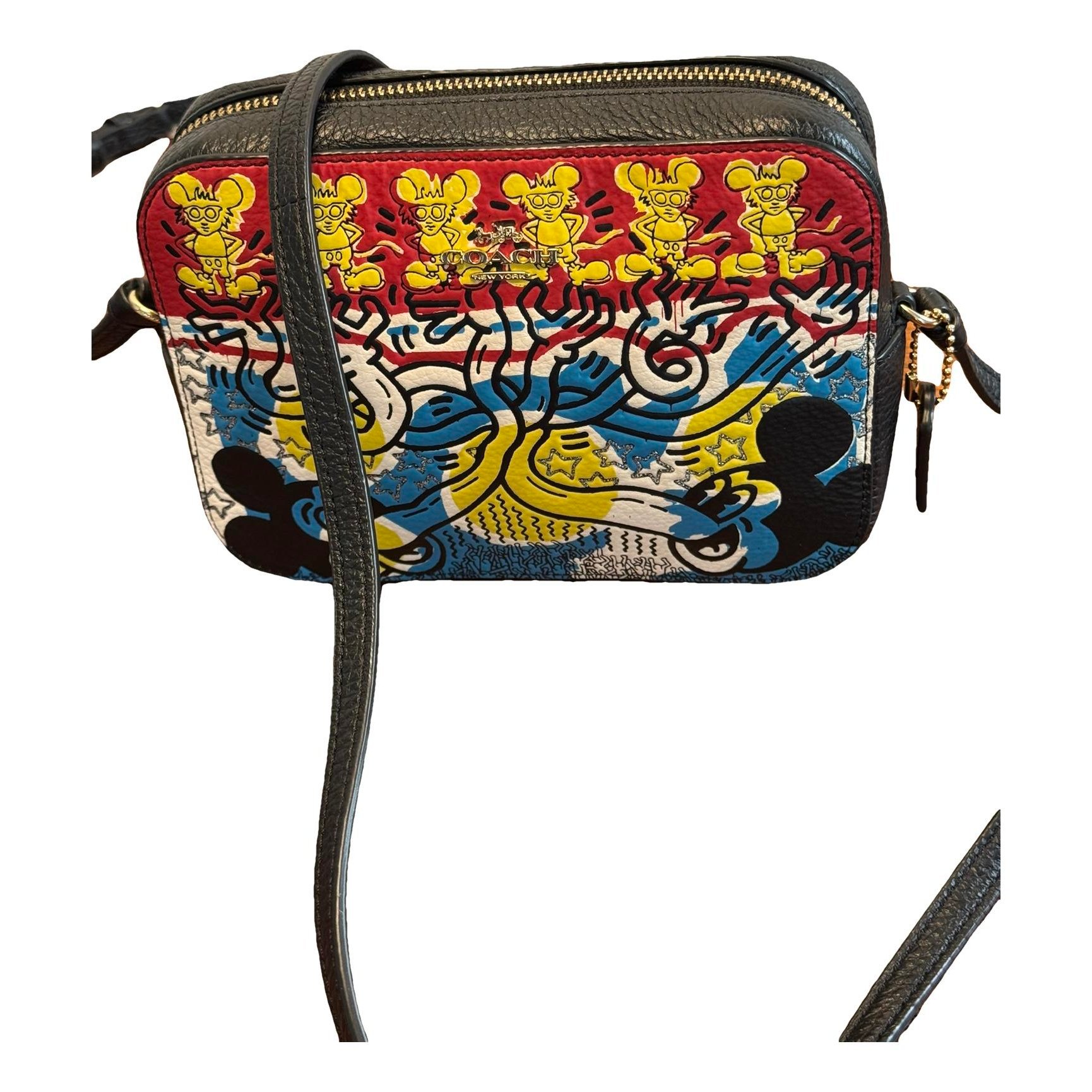 Leather crossbody bag
