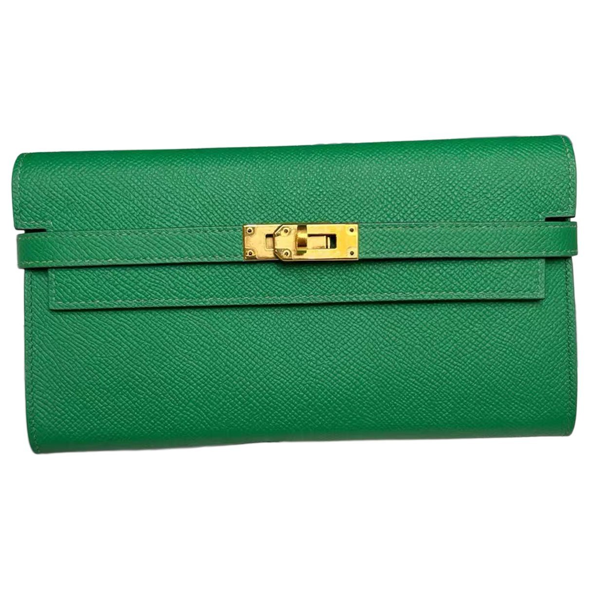 Kelly to go leather clutch bag