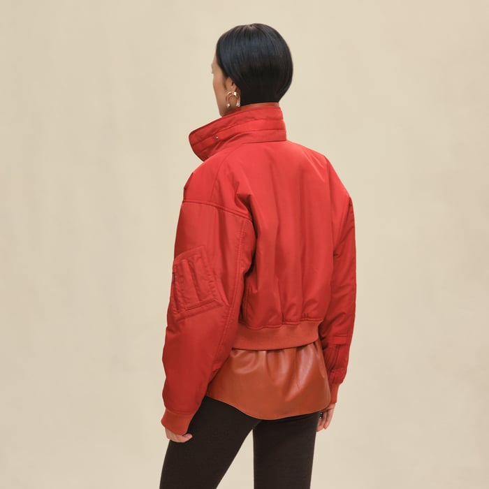 Rouge Sanguine Bomber Jacket