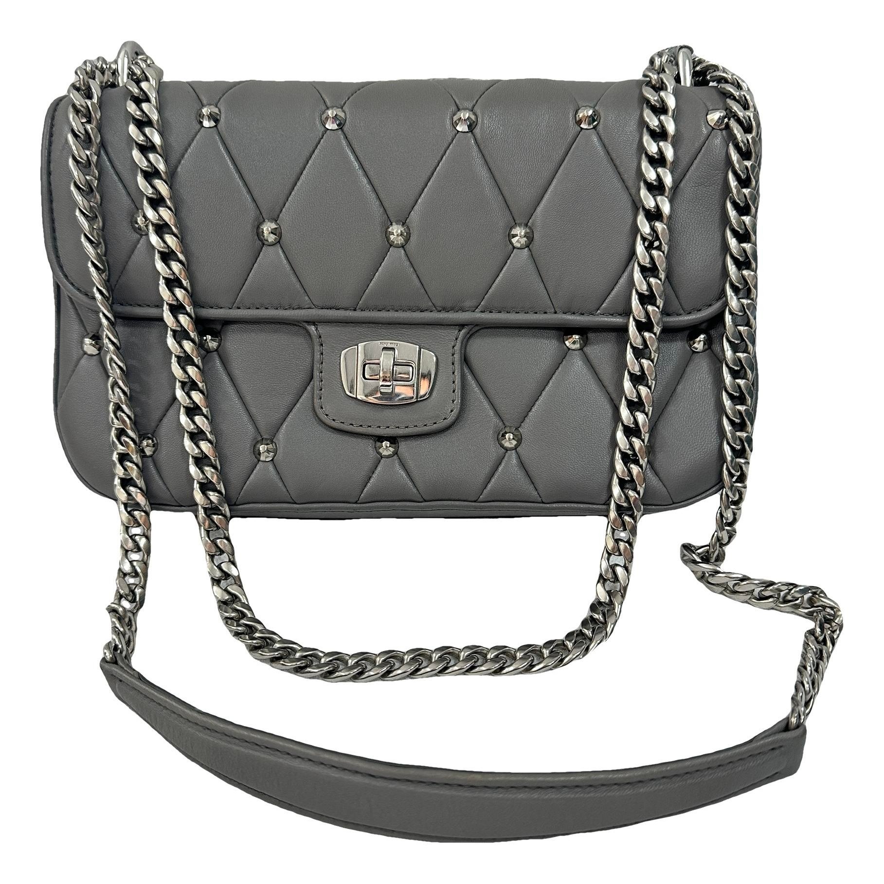 Leather crossbody bag