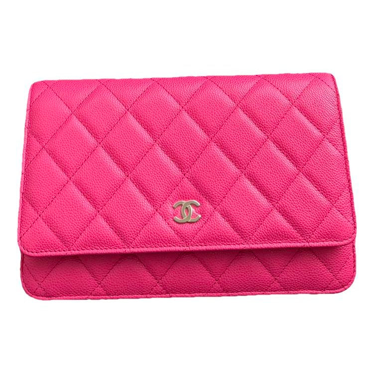 Wallet On Chain Timeless/Classique leather crossbody bag