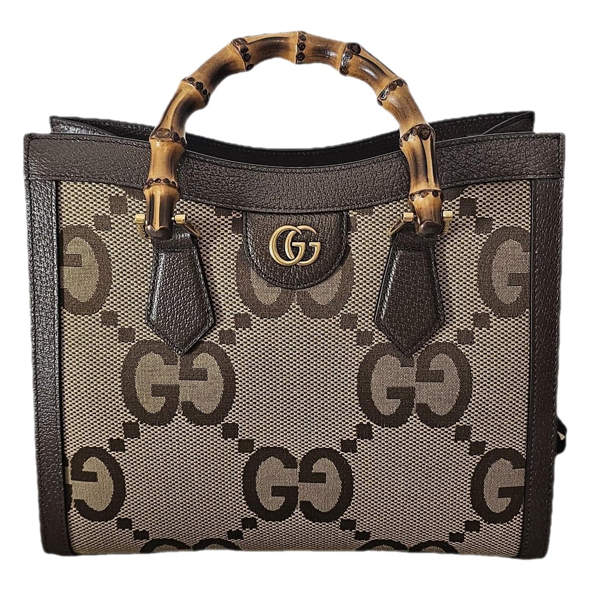 Diana Bamboo leather tote