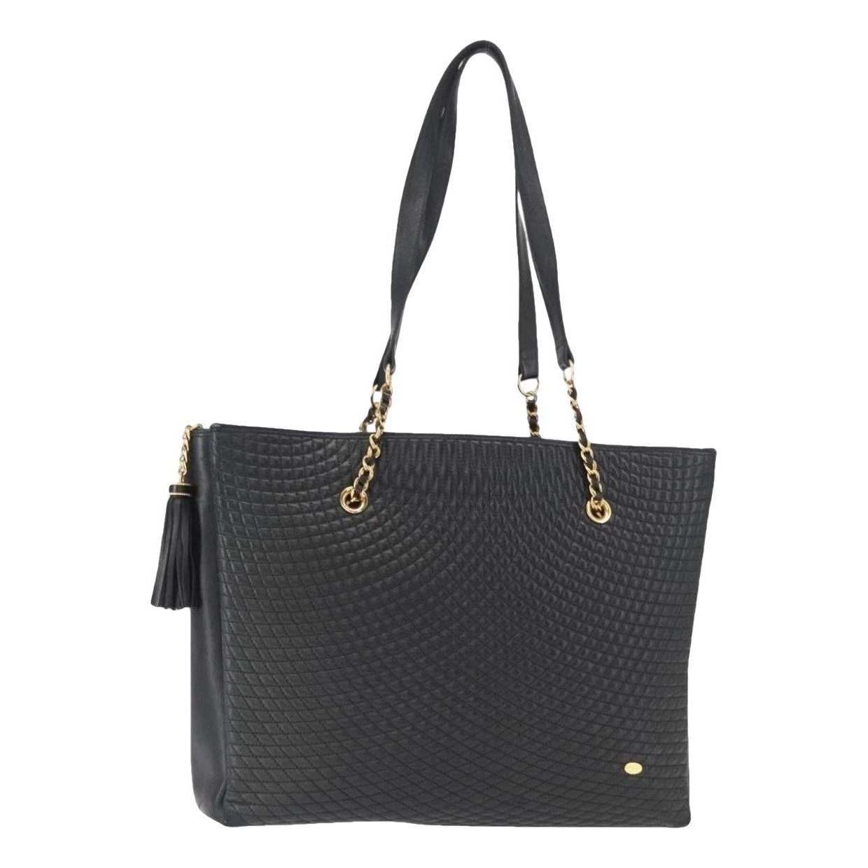 Leather tote