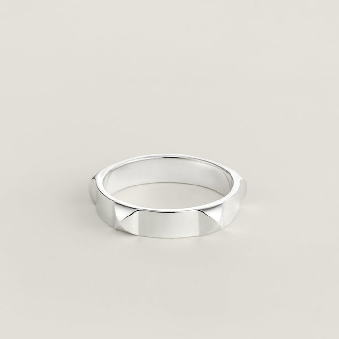 Sans Coloris Hermès Clou d'H Ring, Small Model