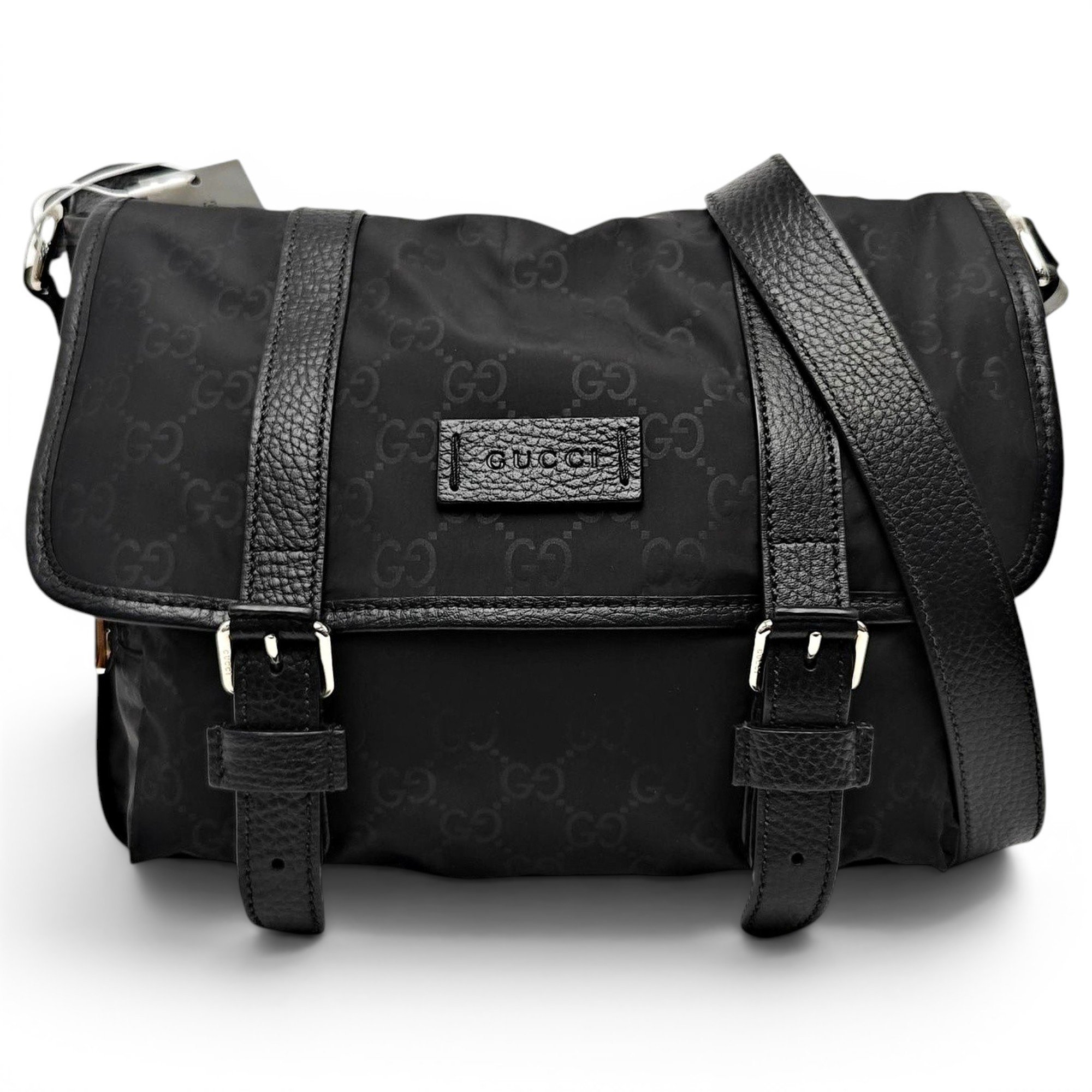 GG Marmont Zip Messenger cloth handbag