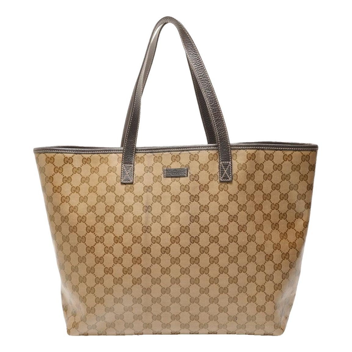 Leather tote