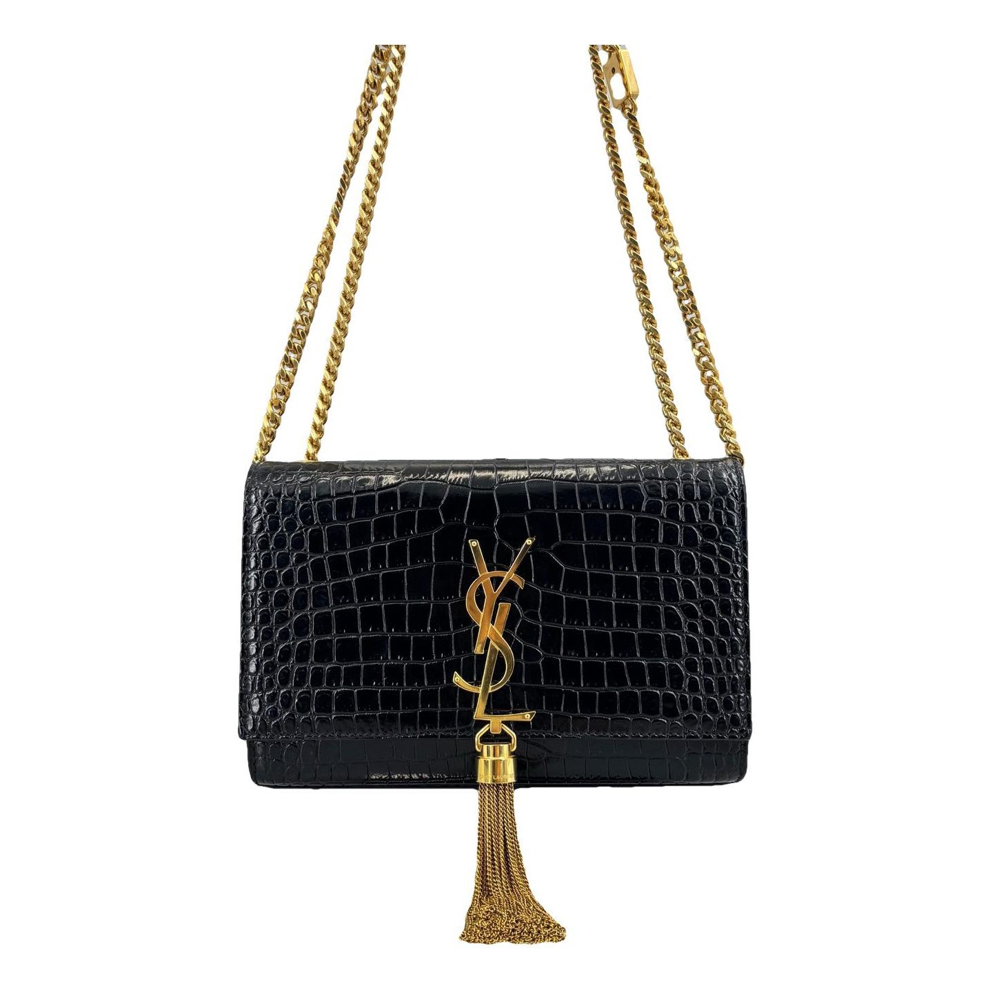 Pompom Kate leather crossbody bag