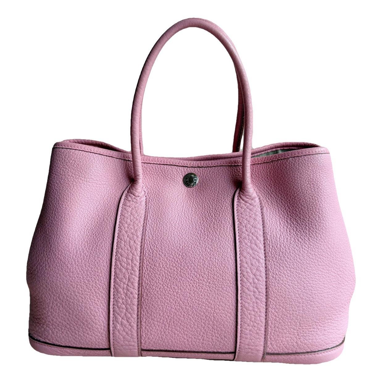 Garden Party leather handbag