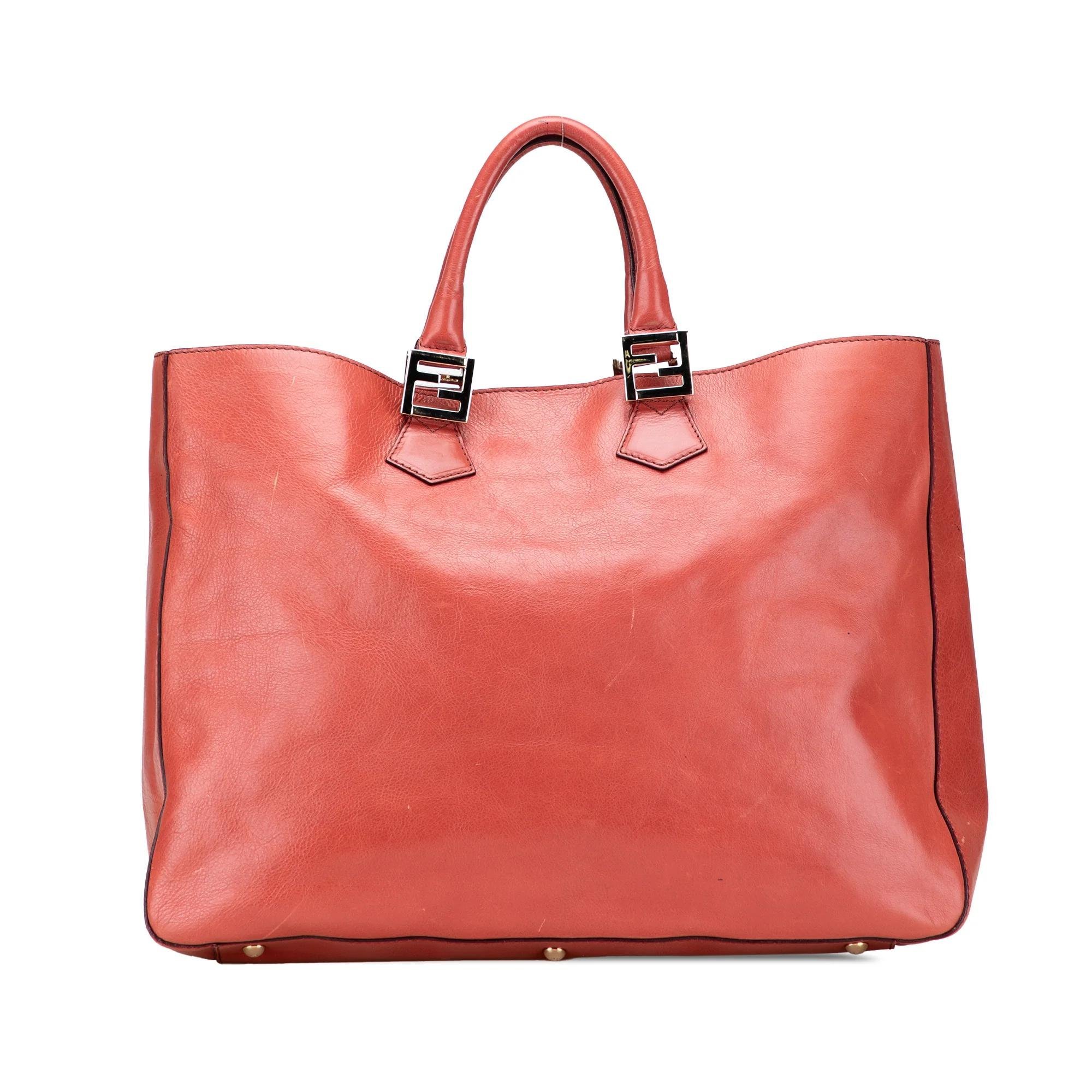 Pocket leather satchel