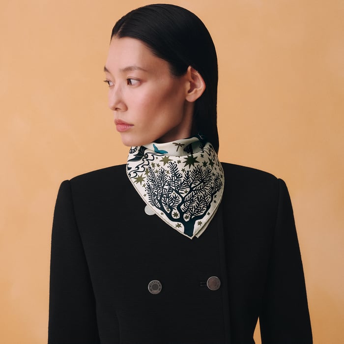 Sous Le Charme d'Orphee Detail Scarf 45
